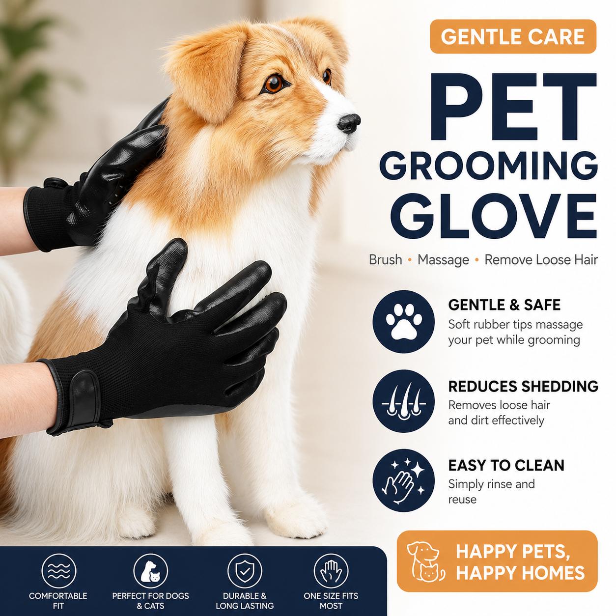 Premium Pet Grooming Glove